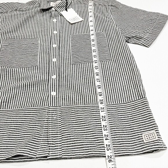 Salt Surf Button Down Striped Shirt - Picture 4 of 9